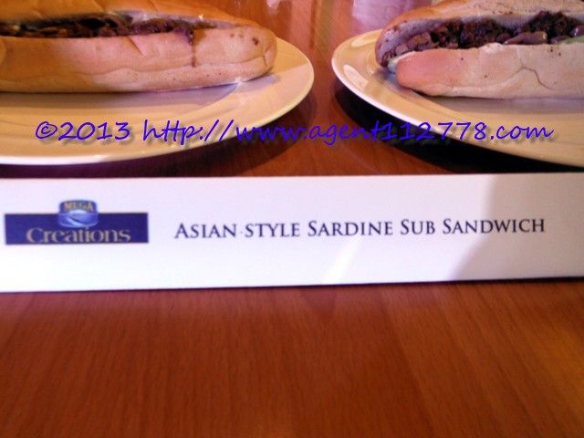 Mega Sardines - Asian Sub Sandwich