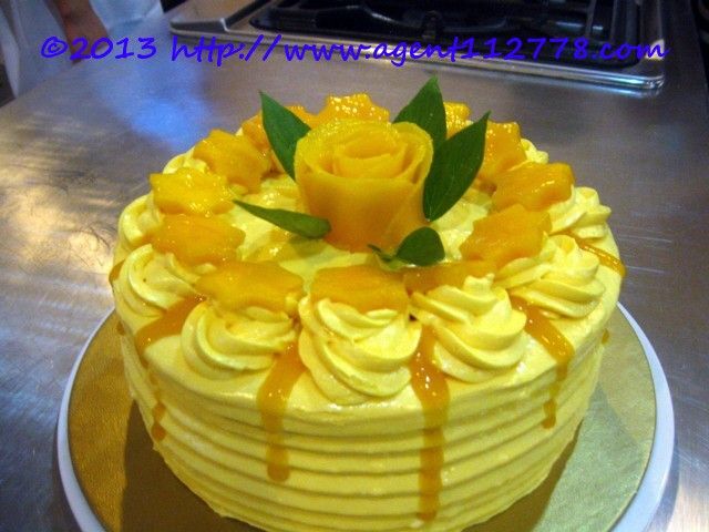 Chef Jessie's Award Winning Mango Cake