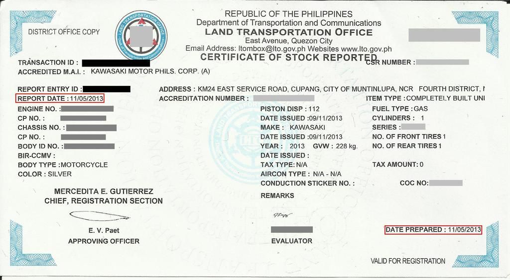 Lto accreditation requirements picture