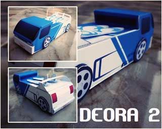 hot wheels papercraft