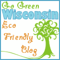 Go Green Wisconsin button