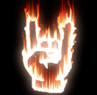 devil-horns-fire.gif image by IMMORTALCANDY