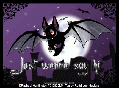 BattyHello.gif hello batty image by IMMORTALCANDY