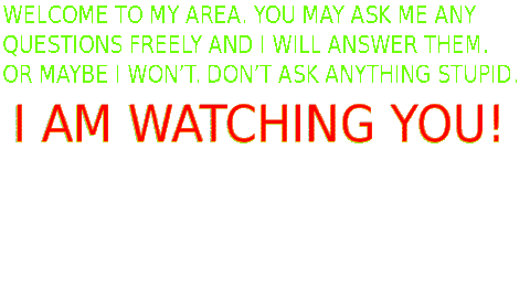 I AM WATCHING YOU