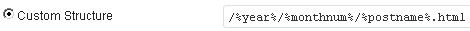 Blogger to WordPress permalink structure