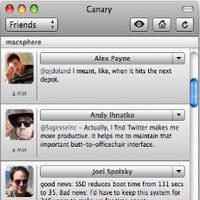 Canary twitter client
