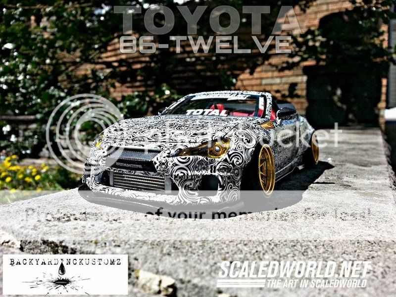 Aoshima Toyota 86-Twelve [V12][TOPLESS] - Model Cars - Model Cars ...