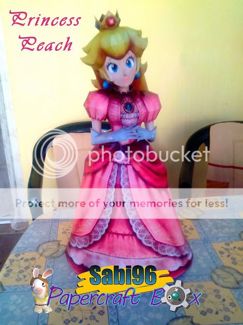 Princess Peach Paper Doll 6003