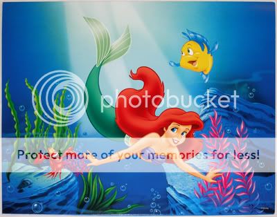 Disney Catalog Lithographs The LITTLE MERMAID 06 MINT  