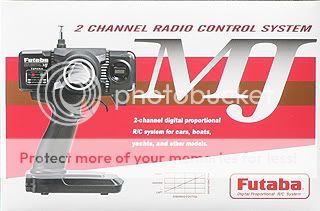 Futaba (#2PHKA AM) MEGATECH JUNIOR (MJ) 2 CH Radio Control System